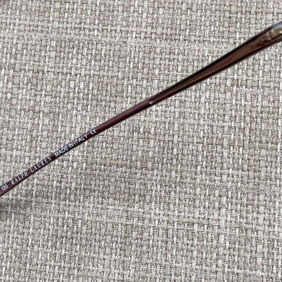 Ralph Lauren Women Eyeglasses RL1392 50[]16 135 Brown Glasses Made in Italy - Picture 5 of 12